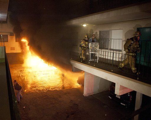 Detienen a individuo por oleada de incendios en Los Angeles