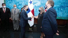 Encuentro entre el mandatario panameño, Laurentino Cortizo y Victoria Nuland, subsecretaria de Estado para Asuntos Políticos de EE. UU.