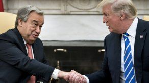 Trump elogia el trabajo de Guterres en la ONU