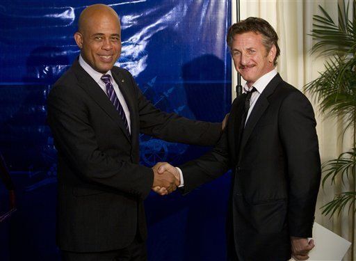 Sean Penn, nombrado embajador itinerante en Haití