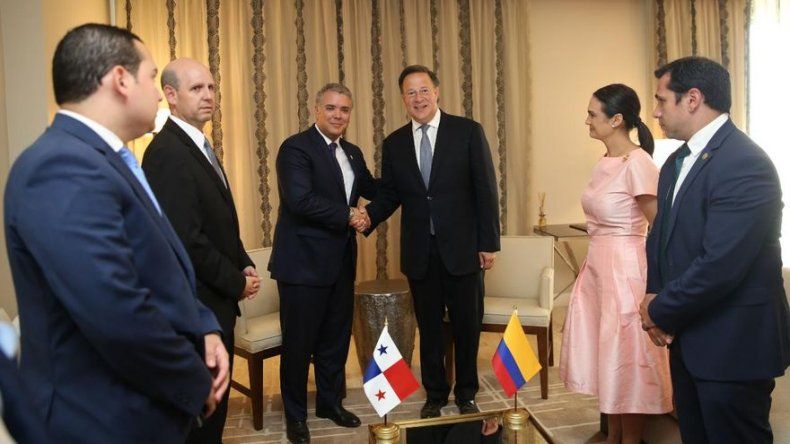 Presidentes de Panamá y Colombia abordaron temas de seguridad y lucha contra el narcotráfico