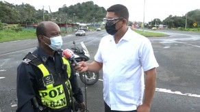 Realizan inversión de carriles para agilizar tráfico vehicular hacia el interior Realizan inversión de carriles para agilizar tráfico vehicular hacia el interior