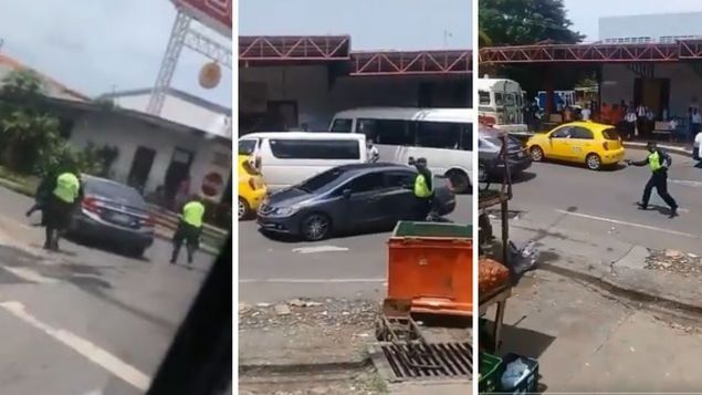 Audiencia a mujer que arrolló a agentes de tránsito en La Chorrera será este viernes