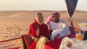 Thony Sabana en Dubái para el video de Por ella