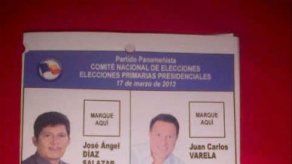 Presentan papeleta para las primarias presidenciales Panameñistas