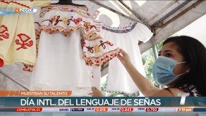 Artesanos con discapacidad muestran su talento