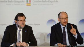 Rajoy y Letta piden solución justa y equitativa en el Canal de Panamá