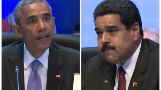 Maduro y Obama sostuvieron reunión privada en Panamá