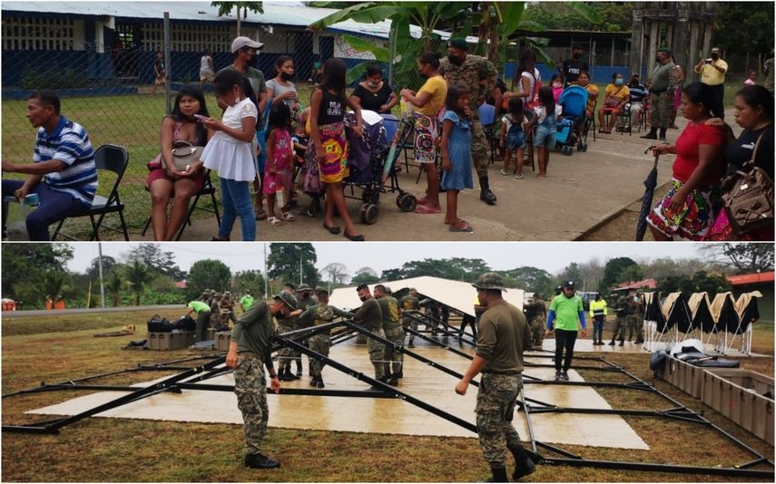 El Minsa señaló que en este operativo humanitario