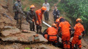 Al menos 37 muertos por lluvias y deslaves en sureste de Brasil