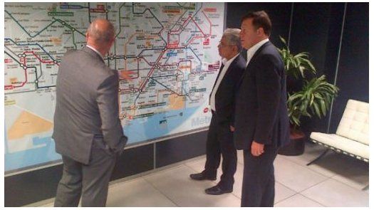 Varela promete crear sistema de transporte integrado si gana en 2014