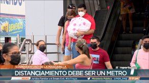 Mascarillas no serán obligatorias en lugares abiertos desde el 28 de marzo