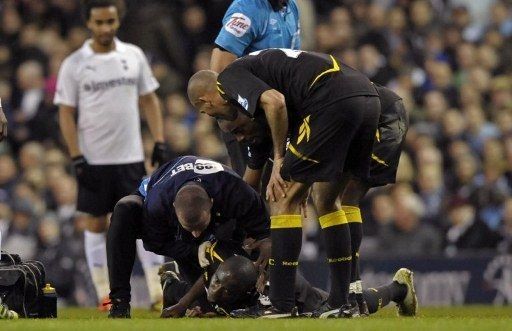 Aplazado el Aston Villa-Bolton por estado salud Fabrice Muamba