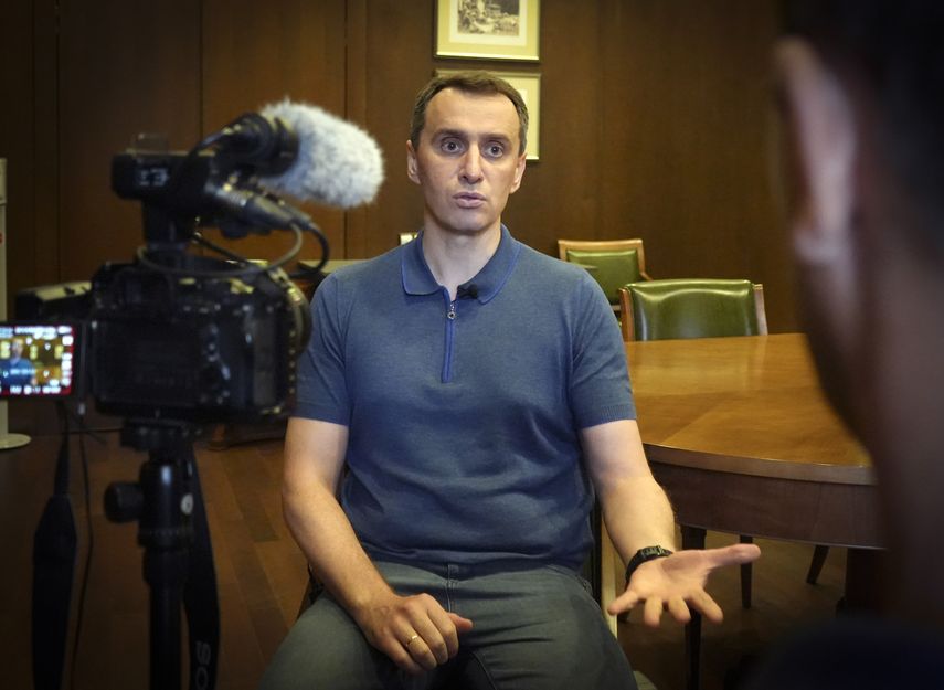 El ministro de Salud de Ucrania