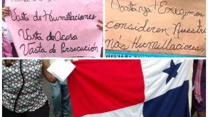 Protestas que avergüenzan