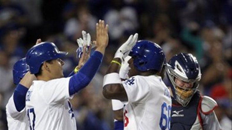 Puig conecta su primer grand slam en Grandes Ligas