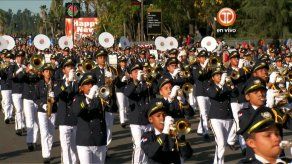 Destacada participación de la banda del Colegio José Daniel Crespo en Pasadena