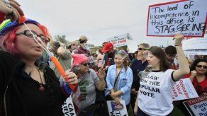 Trump pide investigar financiamiento de protestas