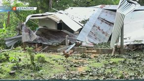 Desprendimientos de techo.