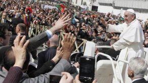 Francisco abre los ritos de su primera Semana Santa como papa