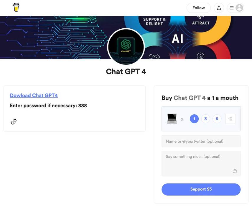 Meta alerta sobre malware que se hace pasar por AI
