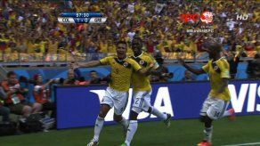 Colombia ganó 3-0 a Grecia en su estreno en el Mundial-2014