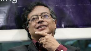 El candidato izquierdista Gustavo Petro﻿.