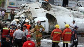 Avión se estrella en Venezuela