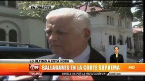 Pérez Balladares amplía declaración en caso Cemis