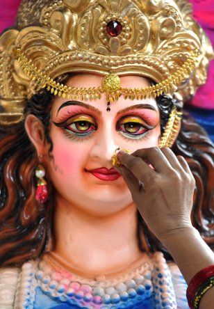 El festival Durga Puja en India