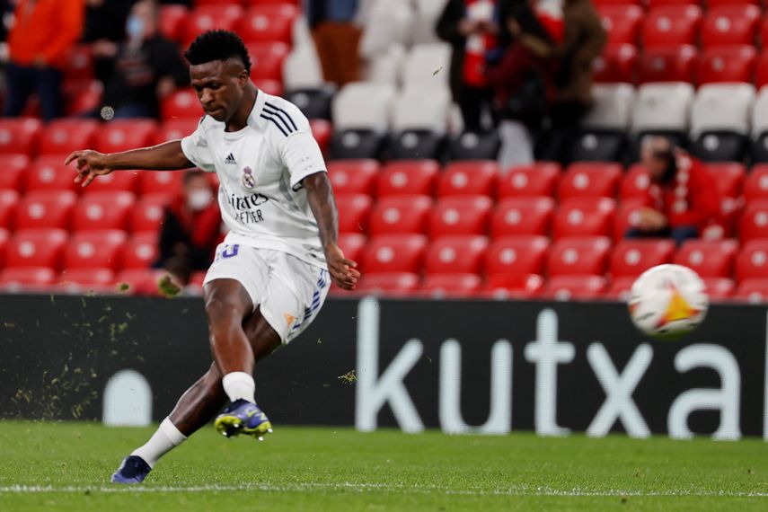 El delantero del Real Madrid Vinicius Junior.