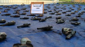 Durante la actual administración de Gobierno han sido destruidas 26,663 armas de fuego.