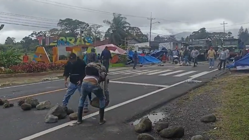 Minera Panamá: Productores se enfrentan con manifestantes
