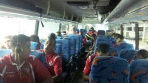 La selección de Panamá ya está en el país