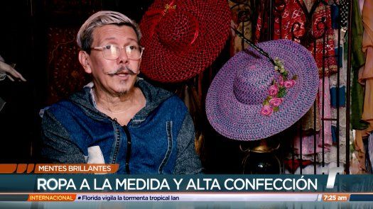 Mentes Brillantes: Moisés Sandoya, diseñador de moda