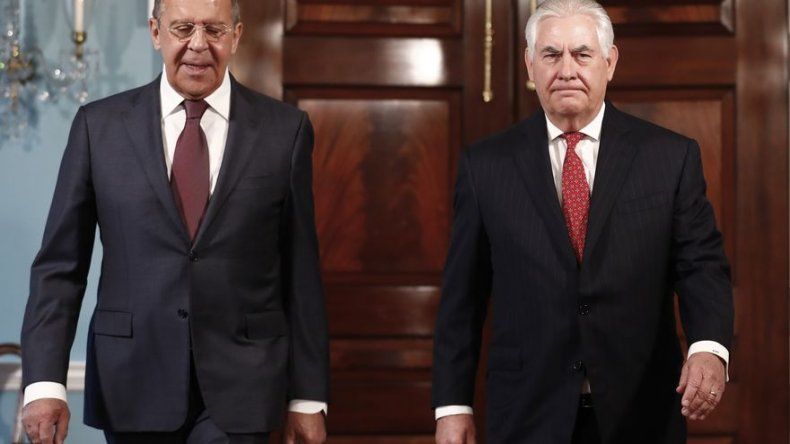 Trump recibe al canciller ruso Lavrov en la Casa Blanca