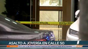 Se registra robo en Joyería en Obarrio Se registra robo en Joyería en Obarrio