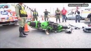 Motorizado fallece al colisionar con bus en La Herradura en La Chorrera