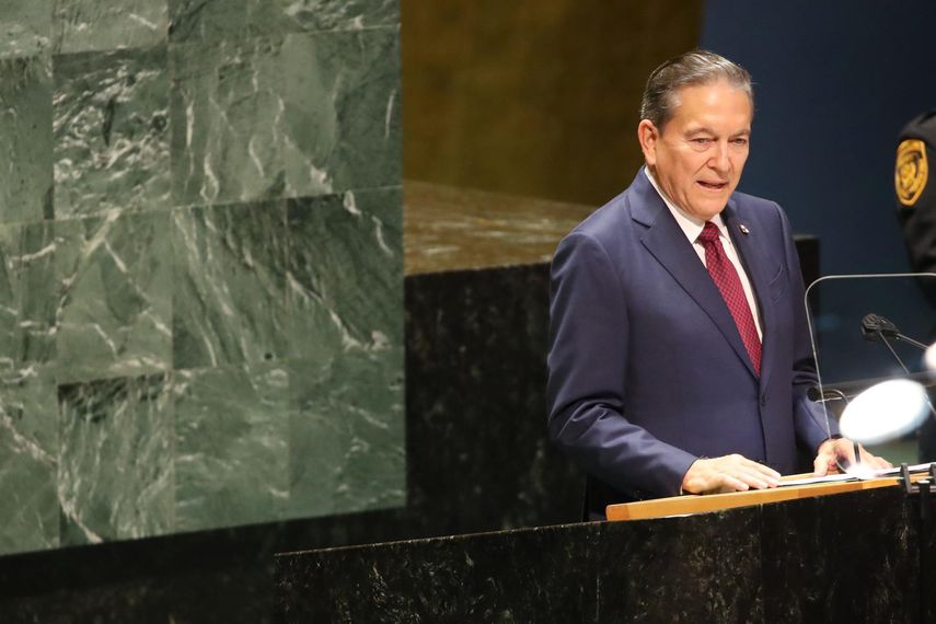 El presidente de la República de Panamá