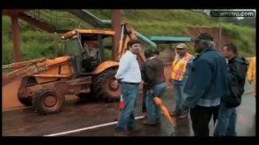 Reabren un paño de la Vía Transístmica hacia Colón tras deslizamiento