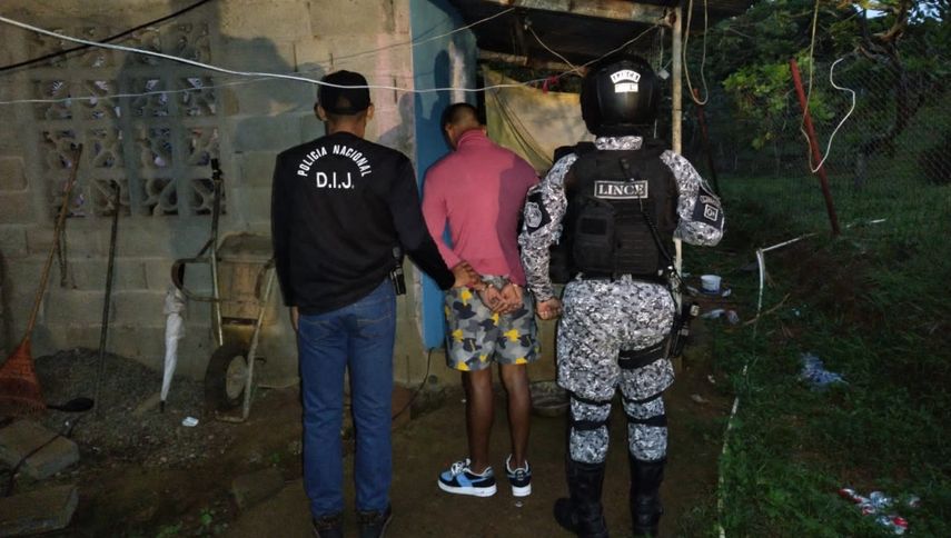 Policía Nacional aprehende a alias Chogorro por la&nbsp; presunta vinculación a un homicidio el 1 de enero.&nbsp;