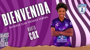 Marta Cox es anunciada como refuerzo del Pachuca Femenil