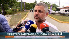 Ministro Sabonge atribuye citación de la Asamblea a motivaciones políticas