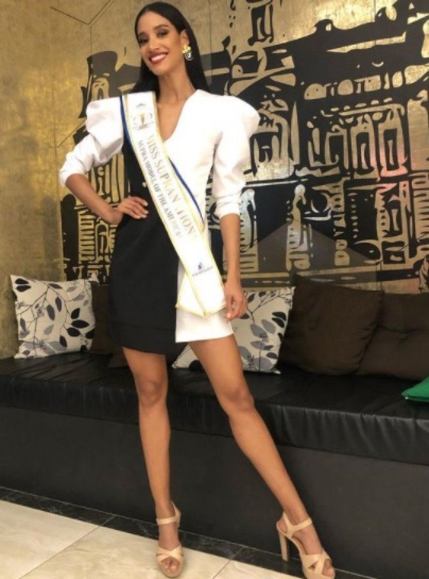 Señorita Panamá Supranational, una de las ganadoras en el Supra Model Of The Americas 2021