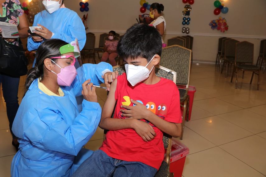 Jornadas de vacunación pediátrica en Panamá.