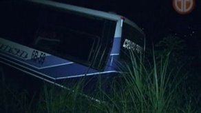 Autobús de Chitré cae en un barranco en Arraiján