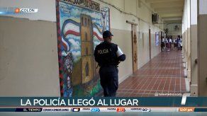 Detectan a joven infiltrado durante acto cívico en colegio de Colón