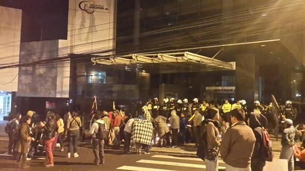 Indígenas ecuatorianos abandonan Quito y aseguran que protestas continuarán