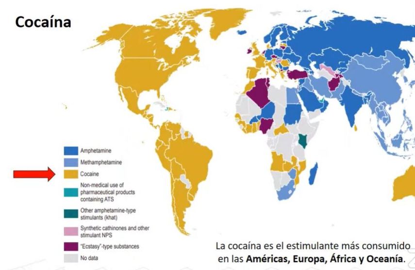 La producción de cocaína creció un 11% en 2020 hasta alcanzar un récord de 1
