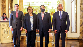 Juana Herrera Araúz tomó posesión hoy como ministra de la Mujer.